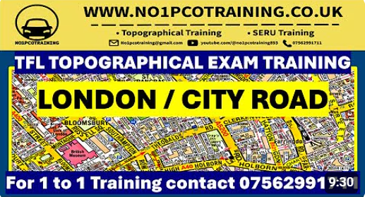 London City Road TfL Topographical training video
