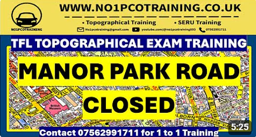 Manor Park Road TfL Topographical training video