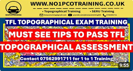 Must See Tips to Pass TfL Topographical Assessment